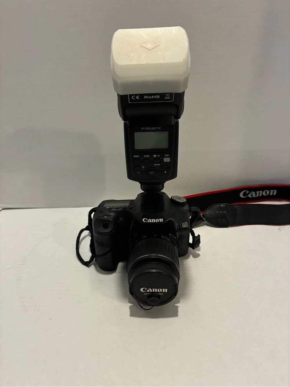 Canon EOS 50D 15.1MP Digital SLR Camera - Black (Kit w/ EF-S IS USM 28-90 MM